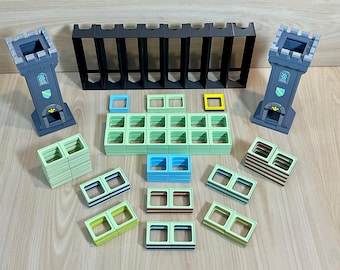 Magnetic Tile Kit - Dual Color Frames