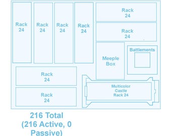 Magnetic Tile Kit - Big Box Layout