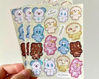 NCT Dream Dolls - Sticker Sheet | Dream()scape, Dreamscape, 7dream