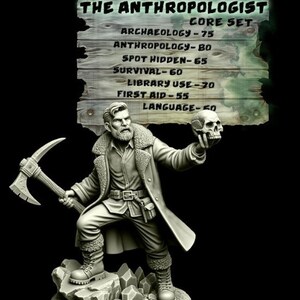 The Anthropologist--Moonlite Bayous: Cthulhu Characters
