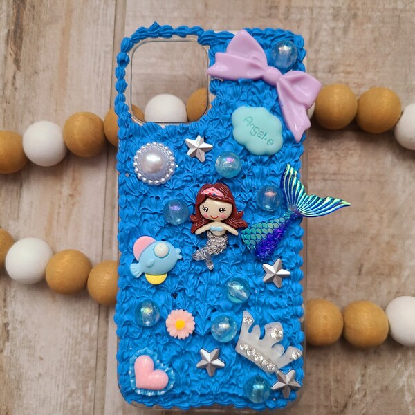Decorated Phone Case Etsy