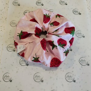 Cotton scrunchie,hair elastic, spring scrunchie, hair tie, summer hair, ponytail holder, women&#39;s hairstyles,womens hair tie, girls hair tie