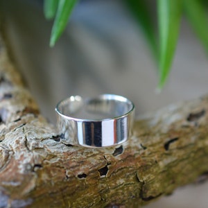 Sterling  Silver  925  Adjustable  5 MM  Band  Toe  Ring