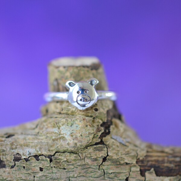 Pig Ring - Etsy