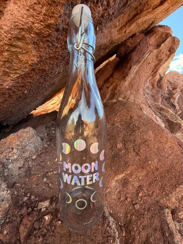 Moon Bott Example Moon Water Bottle - Etsy