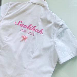 School Leavers Shirt With Glitter, School Leavers Shirt, Girls Leavers Shirt, Leavers 2025, Leavers Shirt, Personalised Leavers Shirt