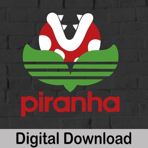 Piranha Vector-, SVG- en PNG-bestanden, 3 lagen