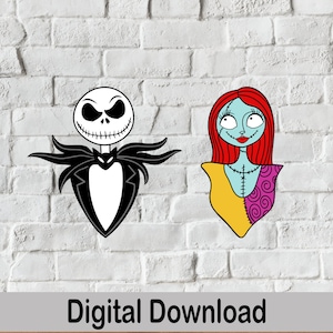 Jack e Sally svg, Halloween svg, Jack Skellington svg, download digital, Nightmare svg, Jack e Sally Bundle svg, Jack smile face svg