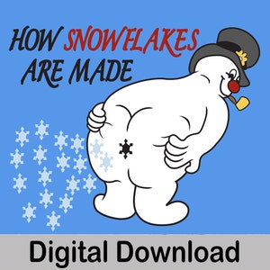 How Snowflakes Are Made, Frosty, Clip Art, SVG And PNG Files