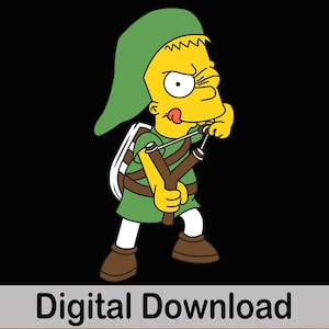 Bart As Link Clip Art, SVG And PMG Files.