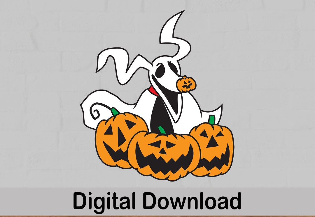Dog Ghost Zero, Clipart, SVG and PNG Files. - Etsy