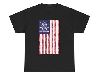 Maglietta "Non calpestarmi": bandiera americana, abbigliamento secondo emendamento