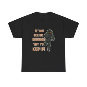 EOD T-Shirt: Funny Bomb Squad Apparel - 'If You See Me Running'