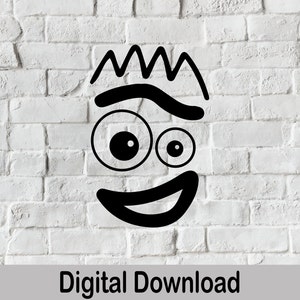 Forky svg, Forky Face svg, Forky Clipart, Toy Story svg , Pixar svg, Cartoon Spork svg, Forky Face Smiley, Spork Face svg