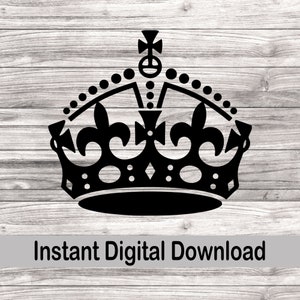 Kroon SVG, prinses SVG, koningin SVG, royalty SVG, kroon clipart, koning SVG, Royal Crown SVG, digitale download, King Crown SVG, Koninklijk Paleis