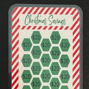 Christmas Savings Challenge, 500 Dollars Christmas Savings Tracker, A6 Envelope Tracker, Holiday Savings Tracker, A6 Money Savings Challenge