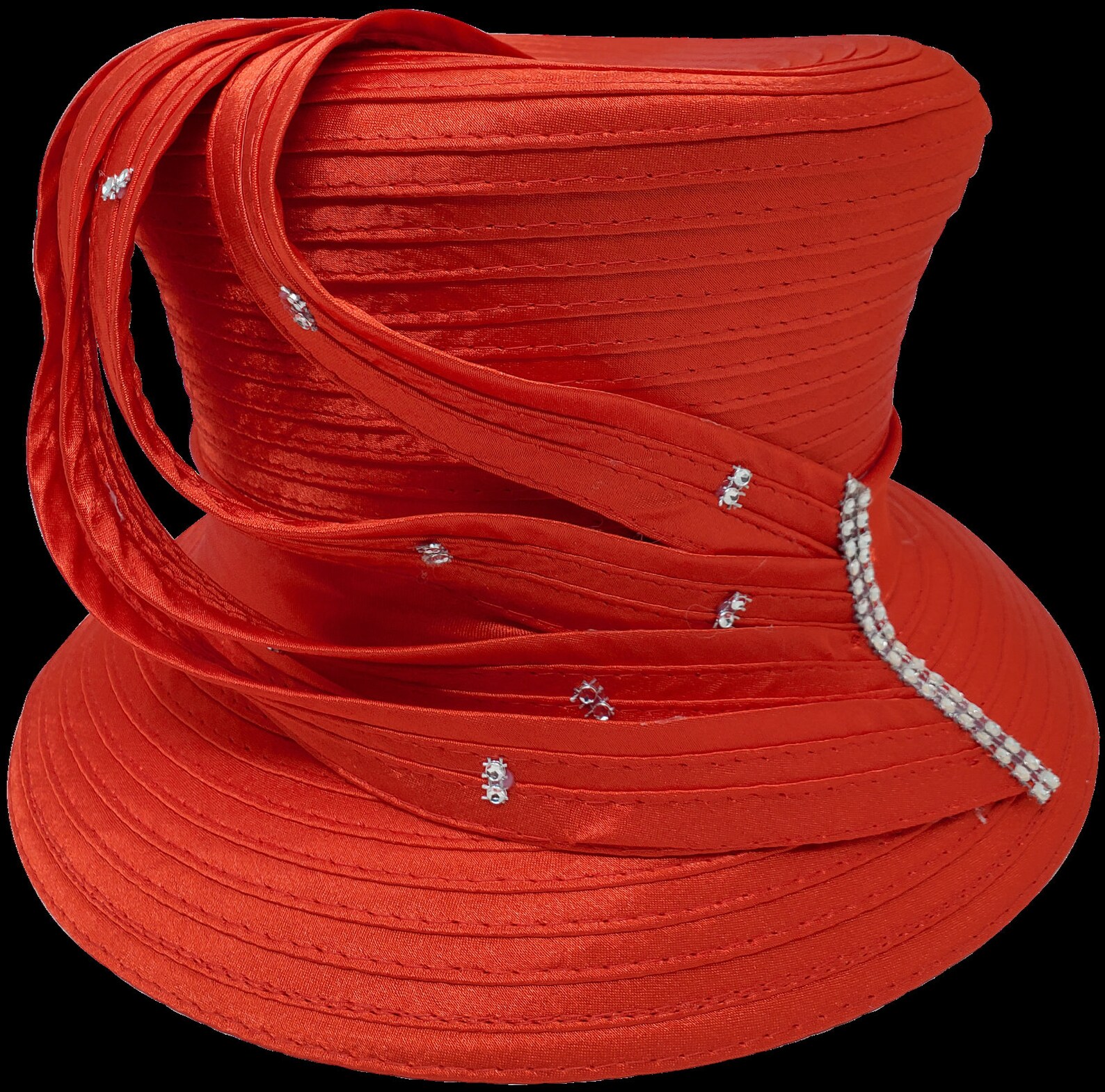 New Fancy Dress Hat Church Hat Derby Hat Satin Hat Wedding Hat Etsy