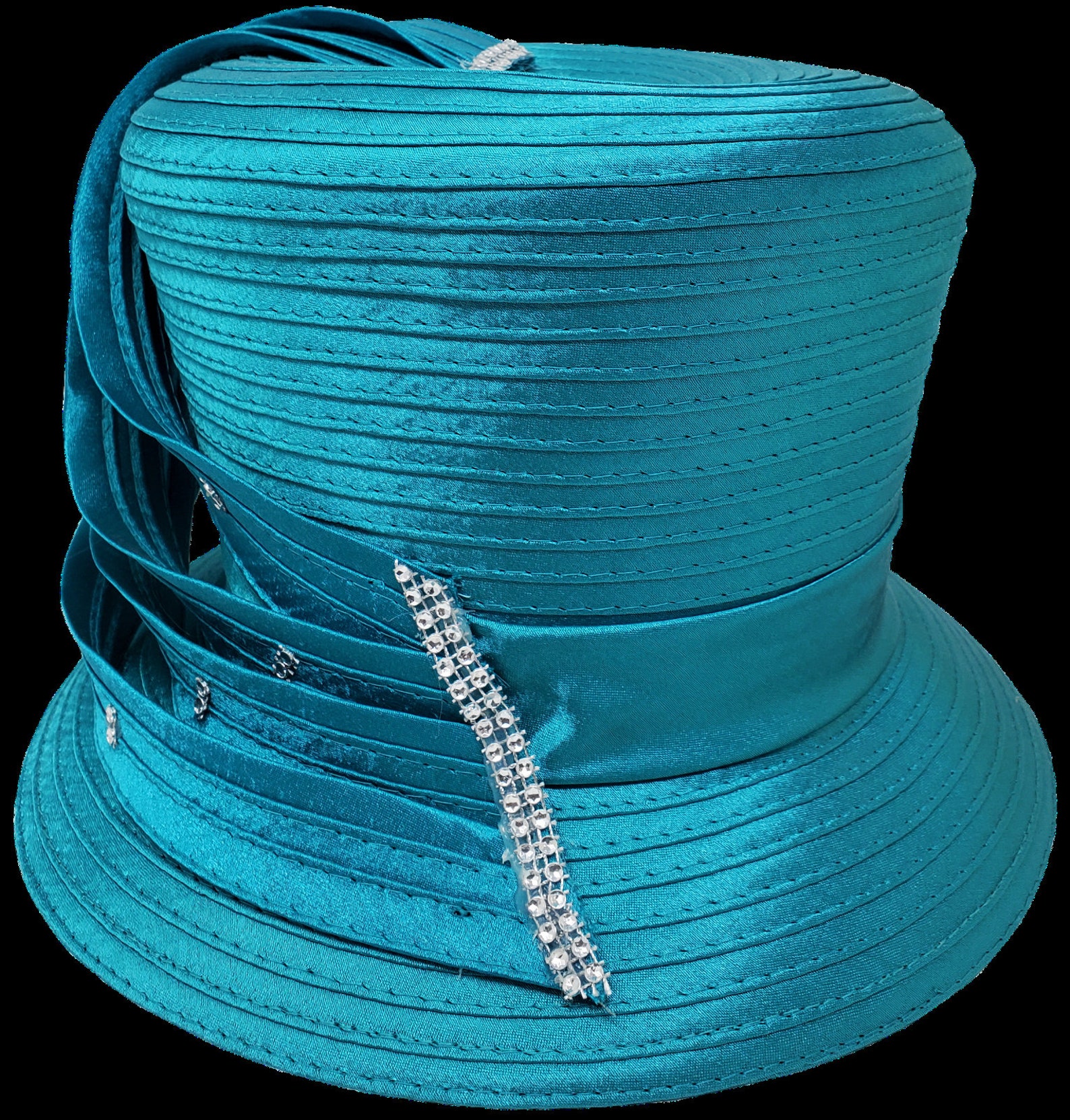 New Fancy Dress Hat Church Hat Derby Hat Satin Hat Wedding Hat Party