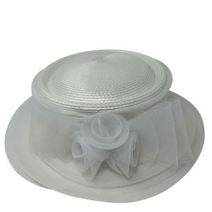 New Fancy Dress Hat Church Hat Derby Hat Straw Hat Wedding Hat Party ...