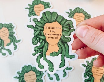 Women Empowerment Sticker - Feminist Sticker - Medusa - Waterproof Sticker - Hydroflask