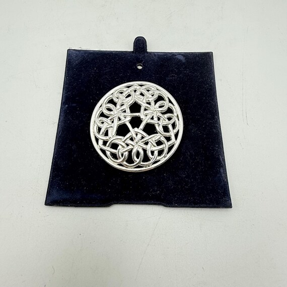Vintage Scotland Celtic Knot Brooch