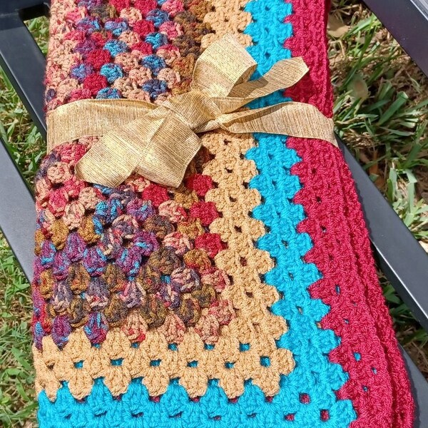 Crochet Lap Blanket Etsy