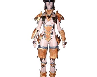 Modular Dragon Slayer costume (Pick your Armor piece) Cosplay