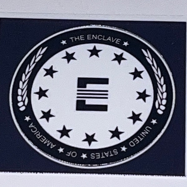 The Enclave Fallout Sticker. Fallout New vegas, Fallout 3, Fallout 2.