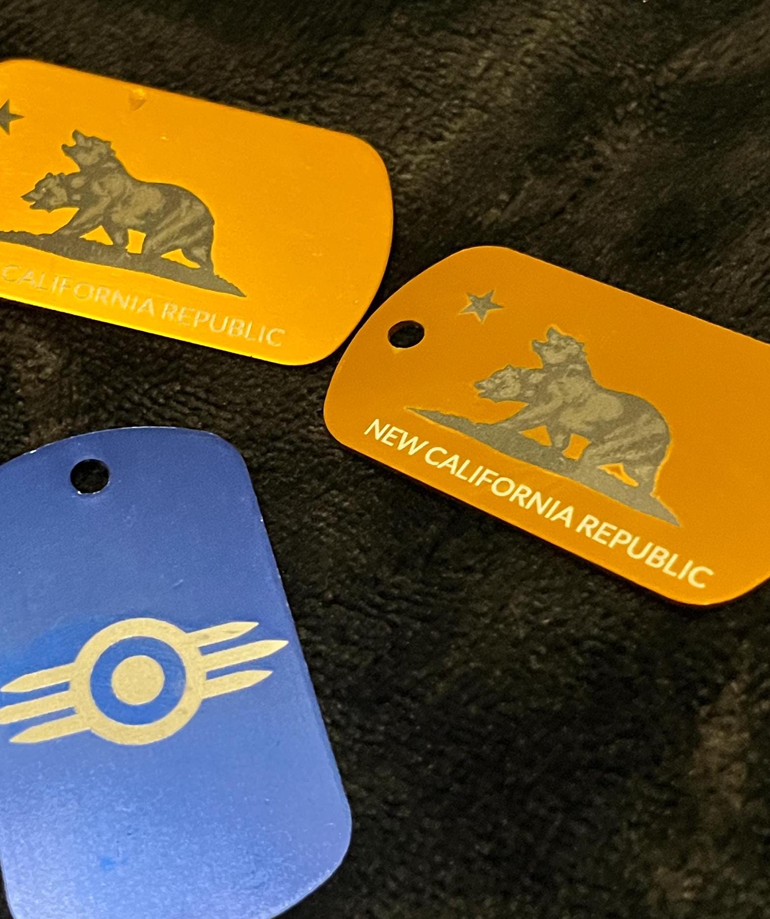 Outfall Color More Colors Outfall Factions Dog Tags | Enclave Institute | the ...