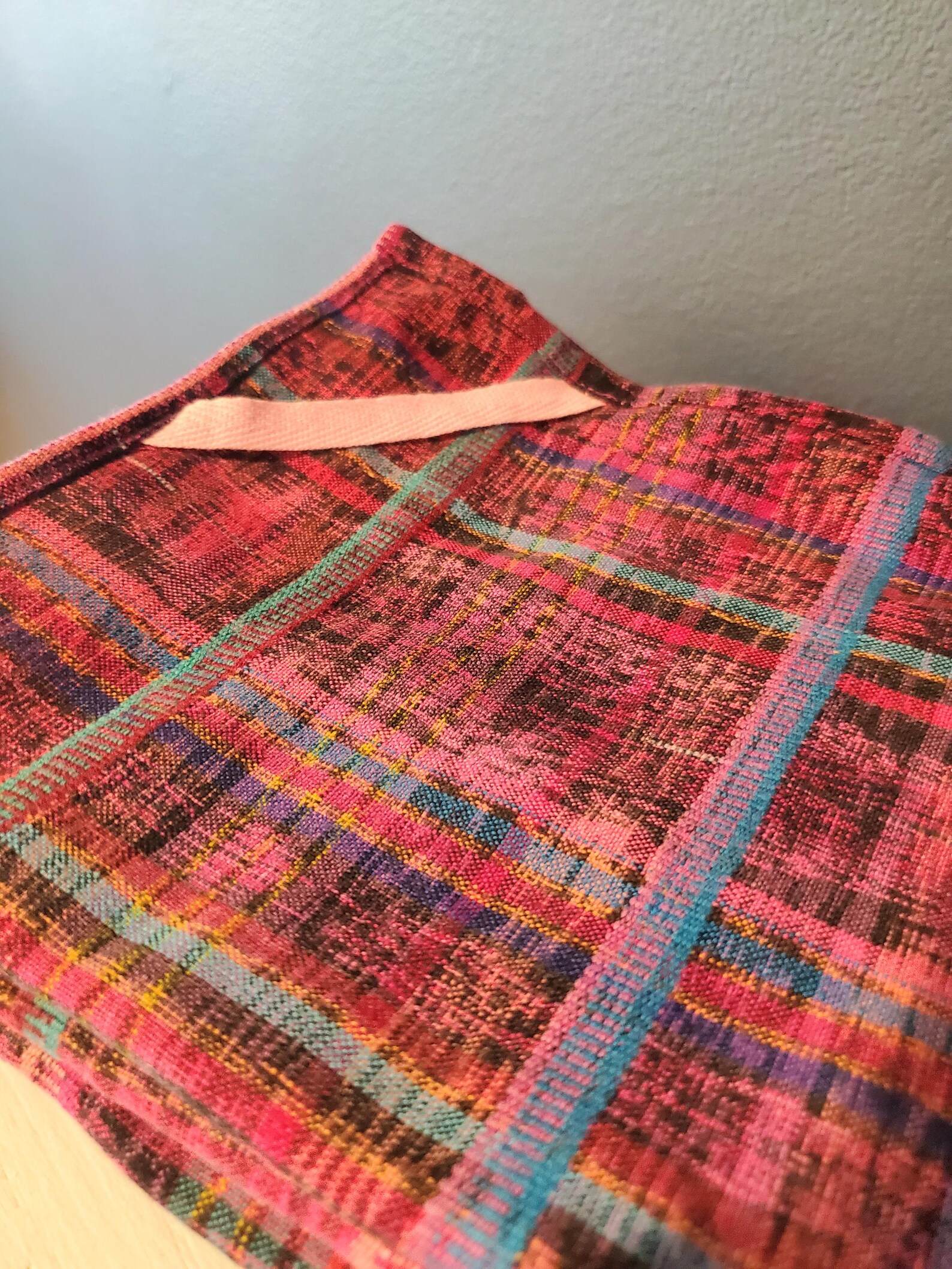 Our Bestselling Boho-style Tea Towel - Raspberry Pink. Made From ...