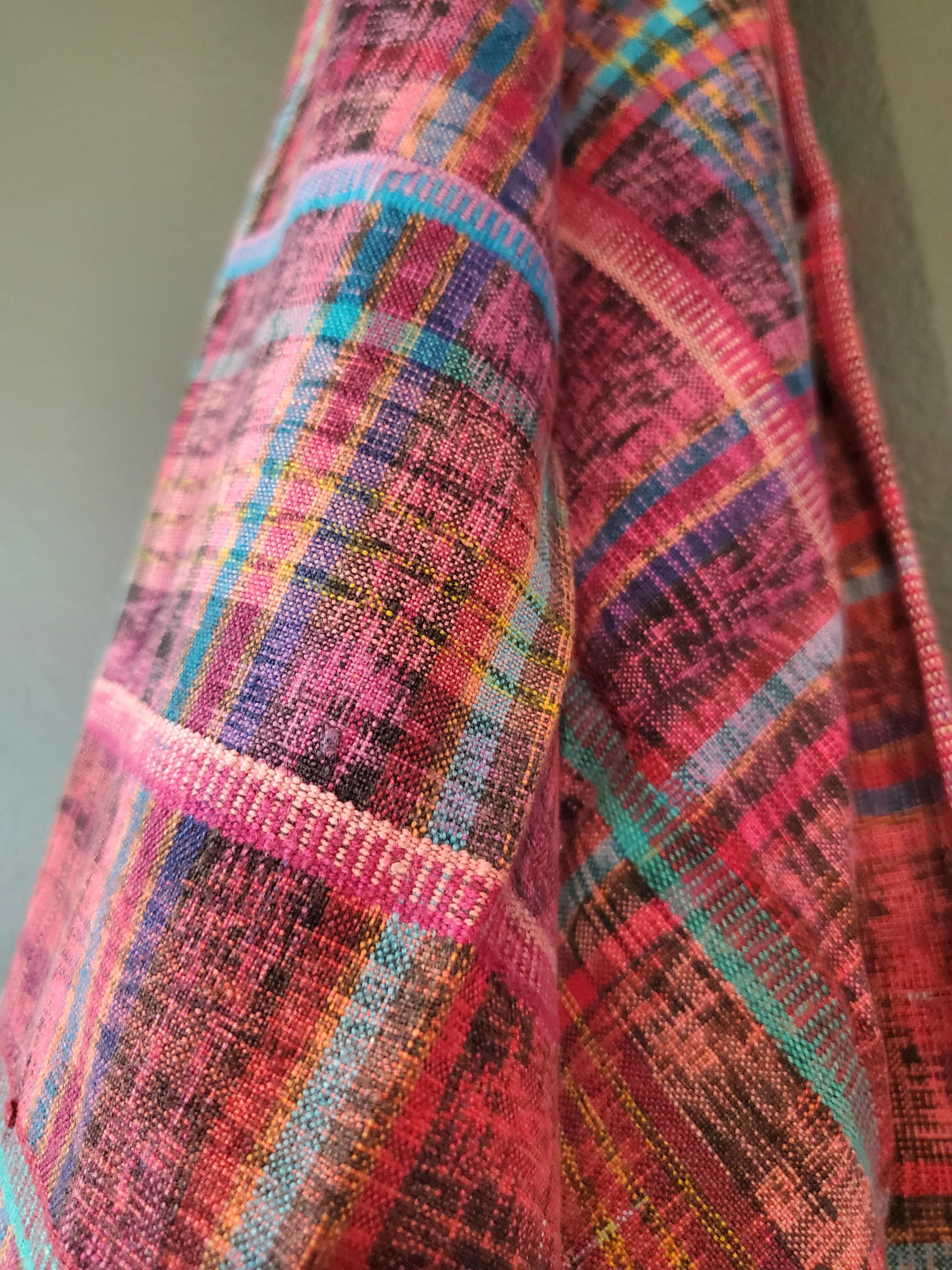 Our Bestselling Boho-style Tea Towel - Raspberry Pink. Made From ...