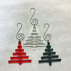 Glass Tree Ornaments