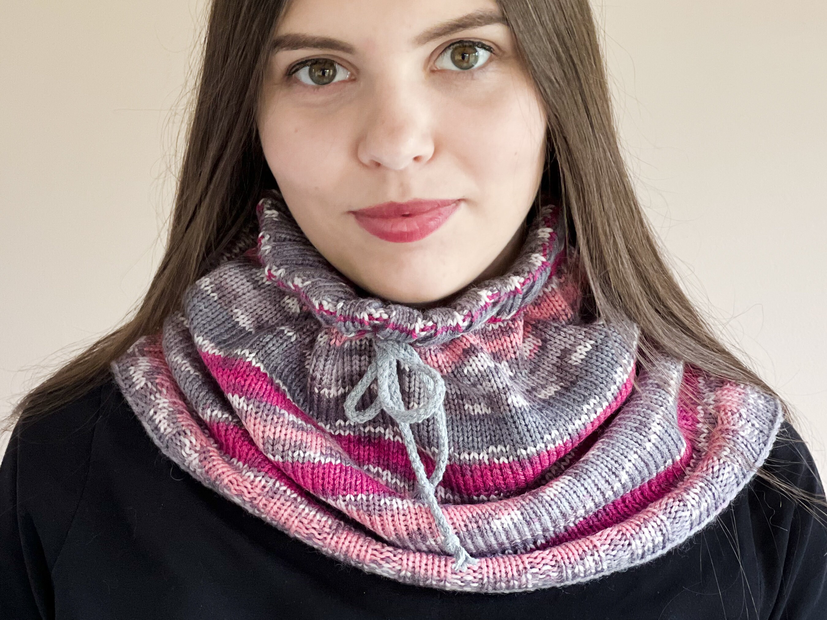 Round Neck Scarf - Etsy
