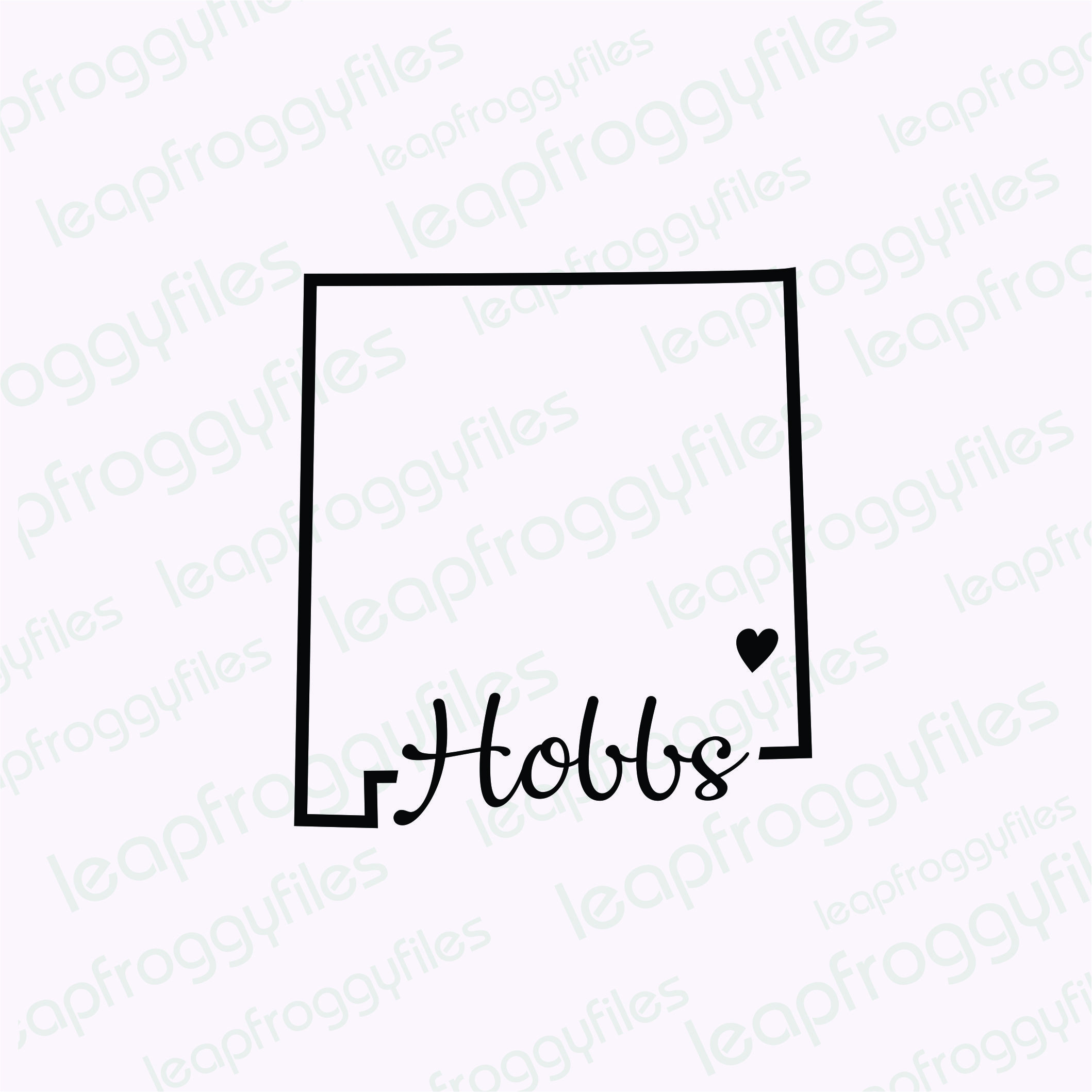 City of Hobbs New Mexico Svg File/hobbs NM Pride/state of New Mexico
