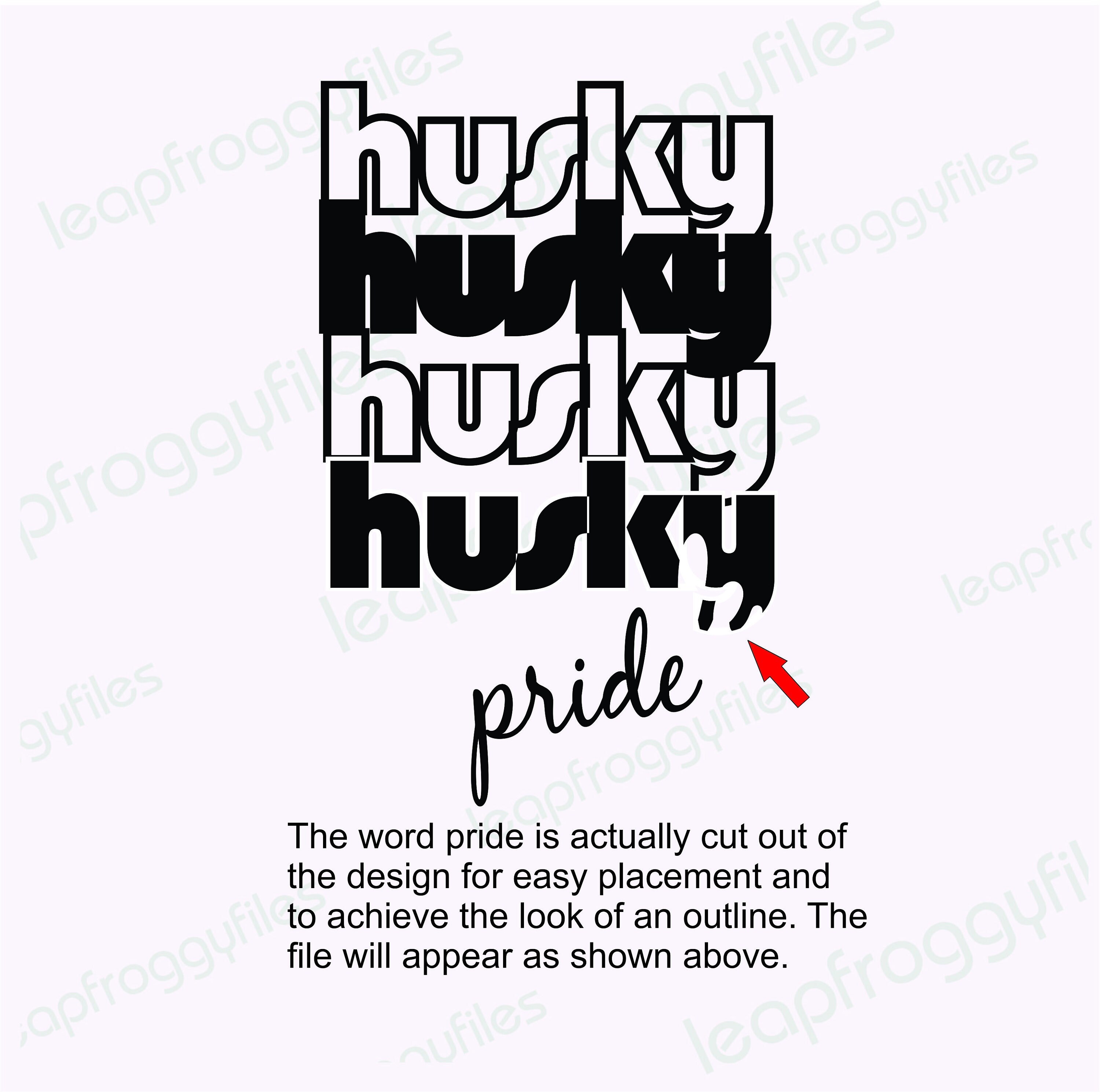 Husky Pride Svg/husky Mascot Svg/husky Pride Shirt/husky Elementary ...