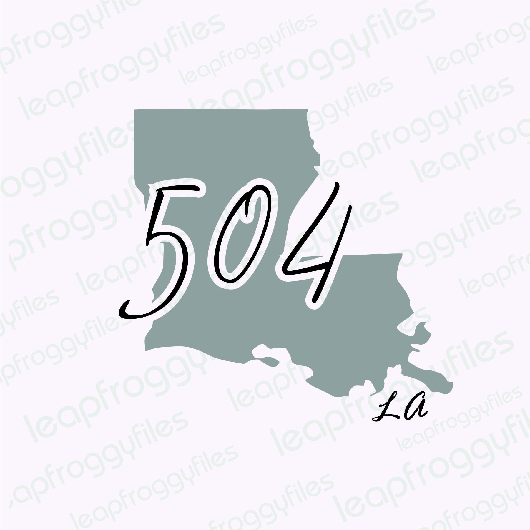 Louisiana Map Outline Vintage Retro La Home State' Bandana