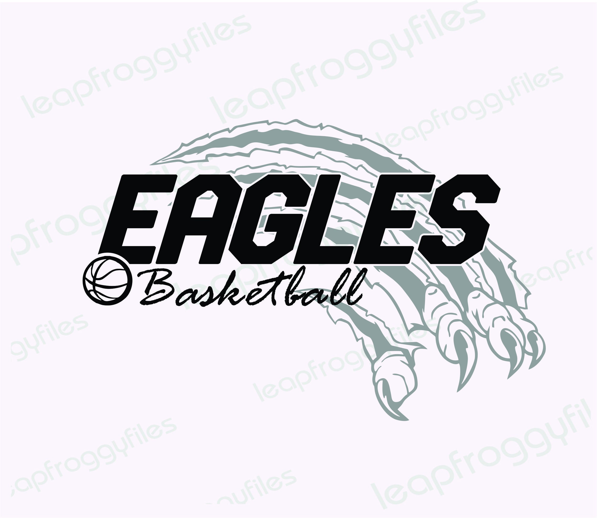 Bird Claw Eagles Basketball/eagles Mascot Basketball/travel Ball Eagles Team/high School