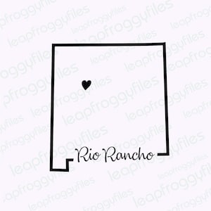 City of Rio Rancho New Mexico svg file/Rio Rancho NM Pride/State of New Mexico/Shape of State Heart/New Mexico Pride svg/Bernalillo Count NM
