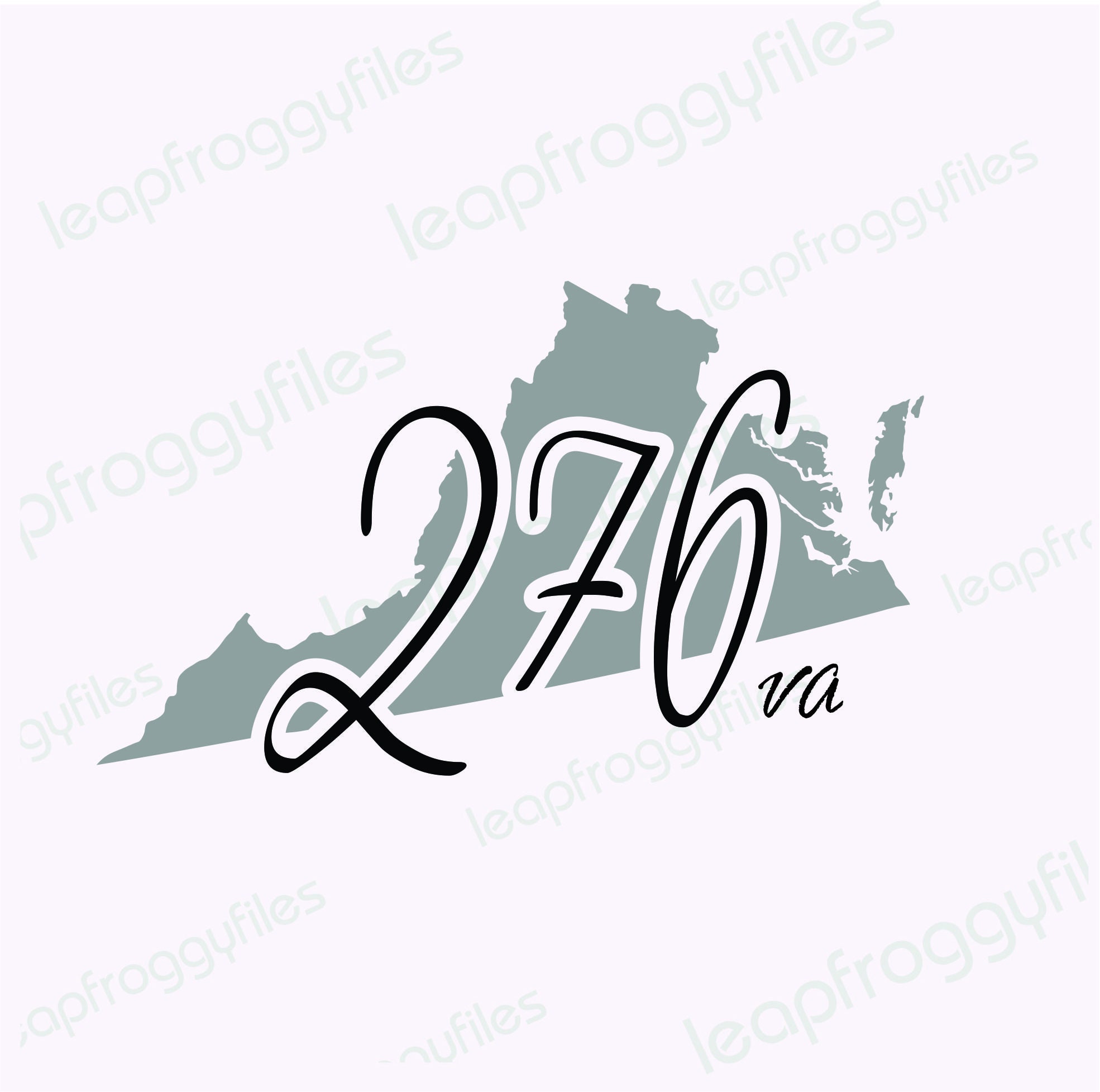Virgina  area code 276 Area Code 276 svg file/svg png eps dxf/Virginia State/Virginia  Pride