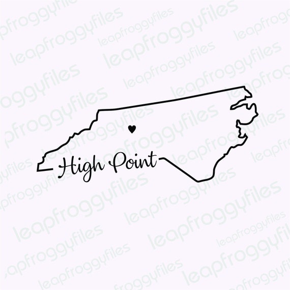 North Carolina Map Outline State Home Pride T-Shirt North Carolina Map Outline State Home Pride T-Shirt