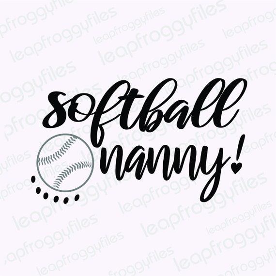 Softball Nanny Shirt Softball Nanny Shirt