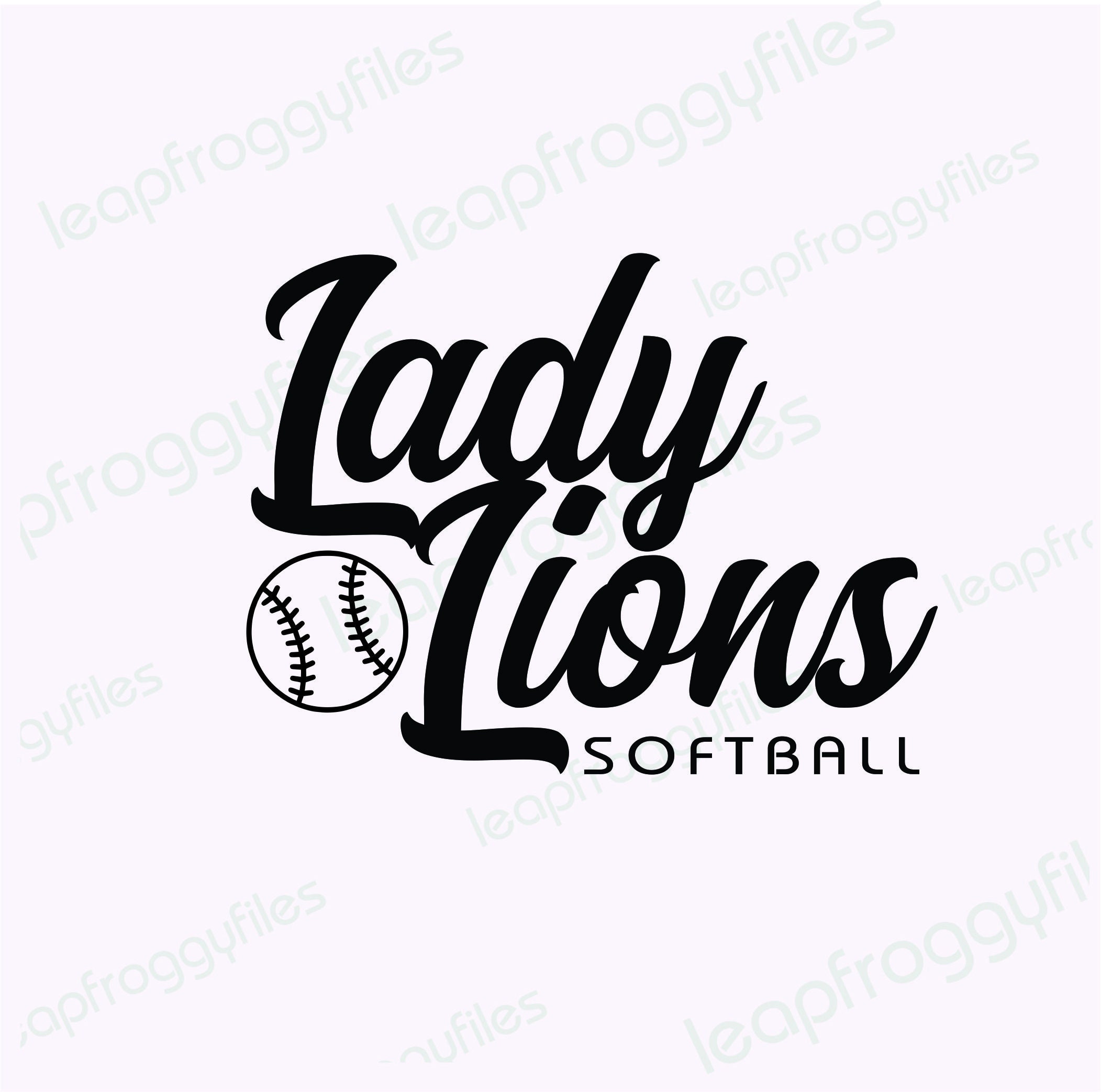 Lady Lions Softball/lady Lions Mascot Sports/lady Lions High School