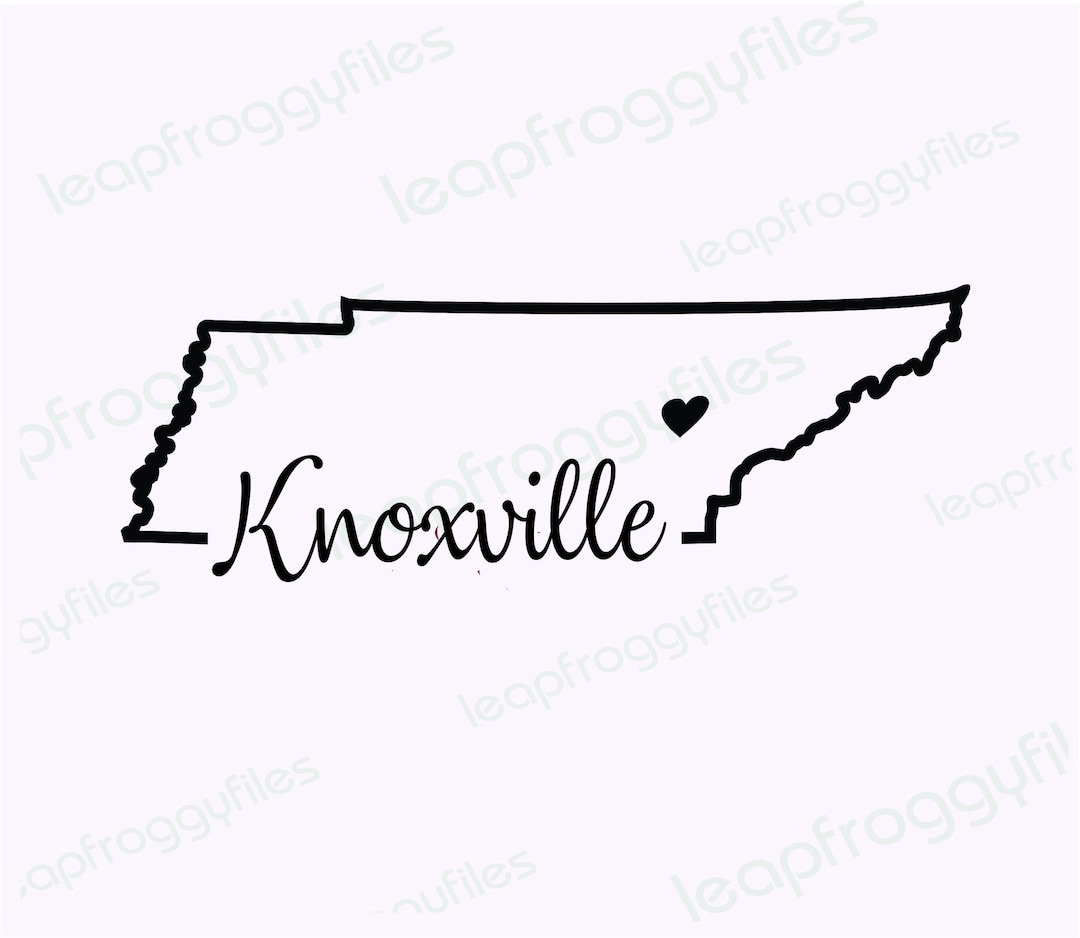 City of Knoxville Tennessee Svg File/knoxville Tennessee Pride/state of