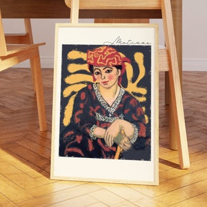 Henri Matisse Poster, Trendy Art, Fauvism, Printable Wall Art