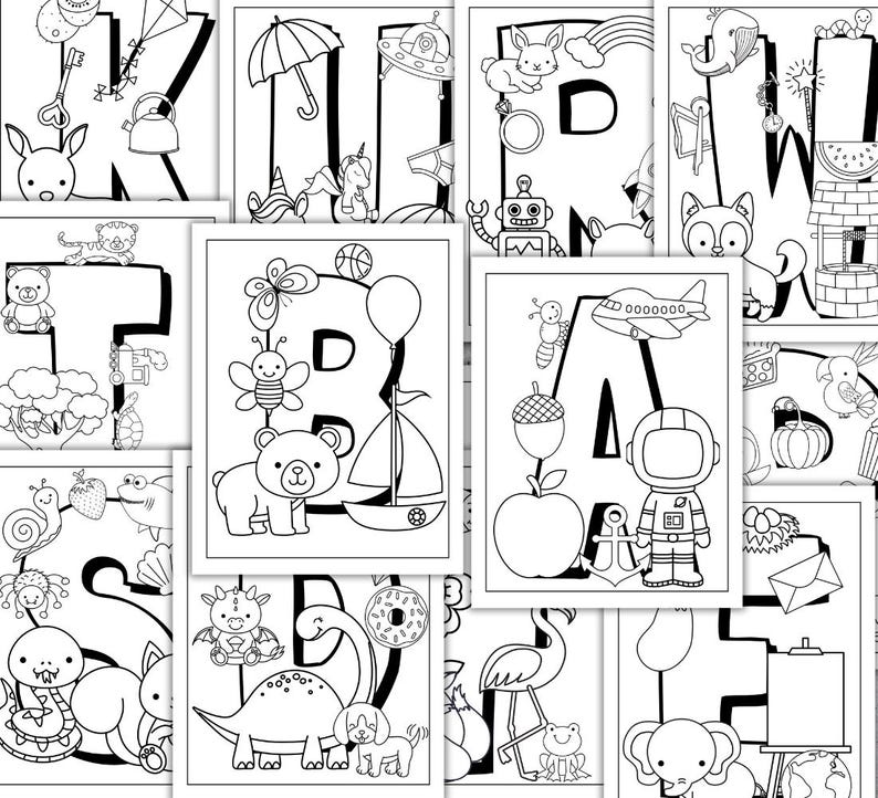 Letter of the Week Bundle: A to Z Alphabet Learning Activities ...