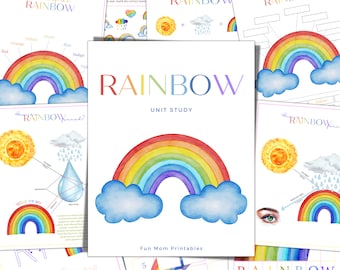 RAINBOW Mini Nature Study, Instant Download