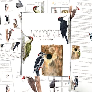 SPECTEN Eenheidsstudie, levenscyclus, anatomie, natuurstudie, wetenschap, handschrift, homeschool afdrukbaar, Montessori, INSTANT DOWNLOAD