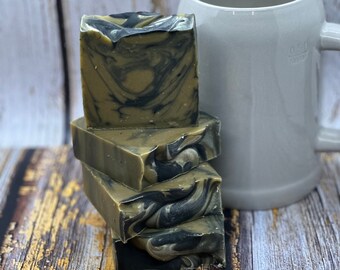 Fir & Lemon Beer Soap