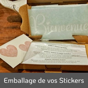 Stickers Panneau de Bienvenue Mariage Sticker Mariage Sticker Baptême Stickers personnalisés Stickers Gender Reveal image 10