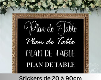 Personalized Wedding Table Plan Stickers, Wedding Accessories Stickers, Decorative Accessories, Custom Table Plan Stickers